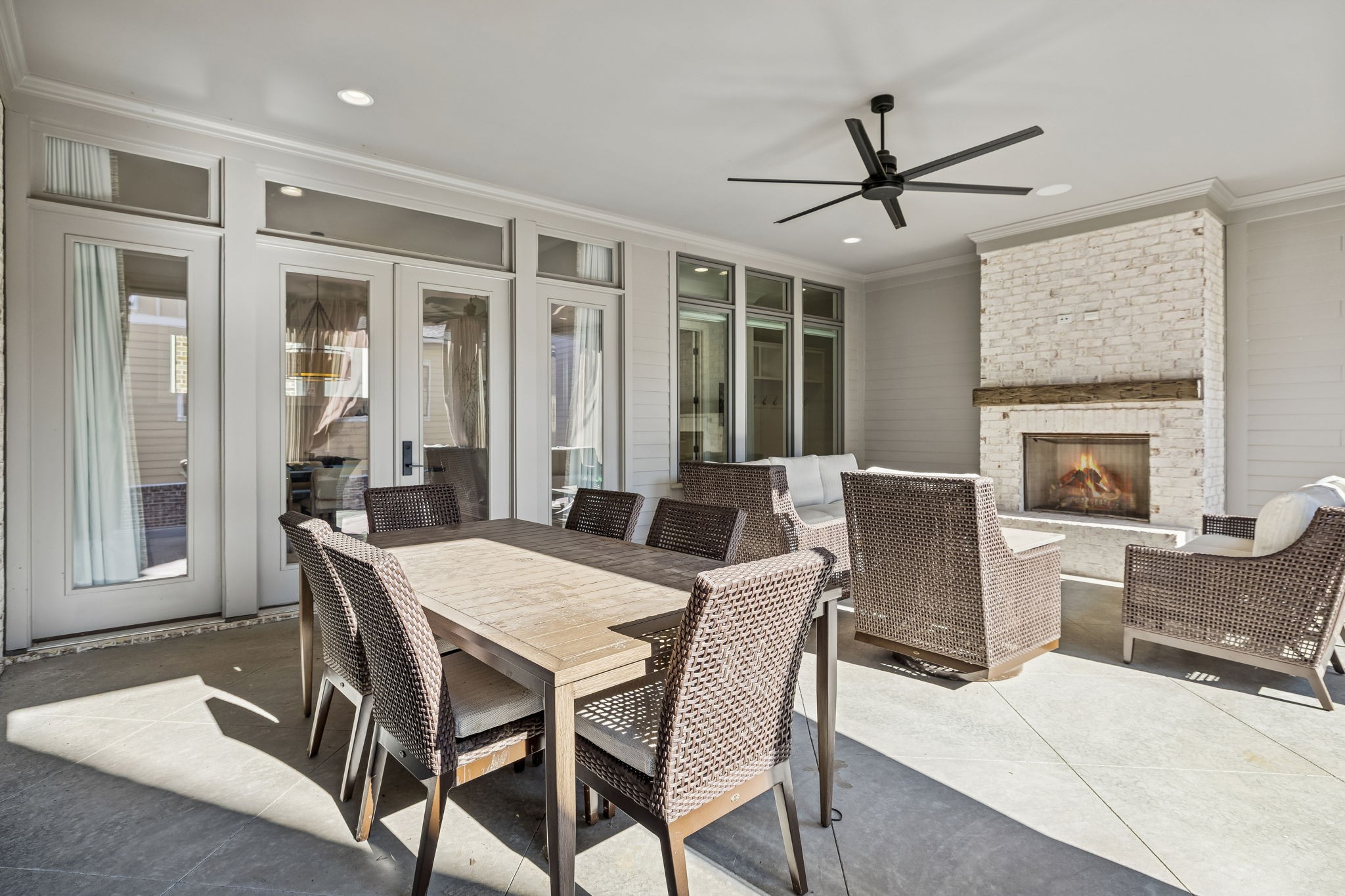 6080 Pasquo Road Nashville, TN 37221 - Photo 67 of 76 a view of a dining room with furniture window and wooden floor