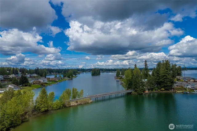 a view of lake view and mountain