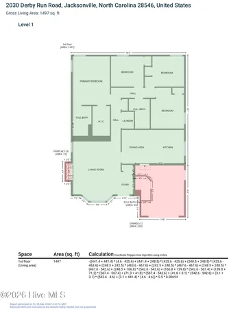 $259,000 | 2030 Derby Run Road, Jacksonville, NC 28546
