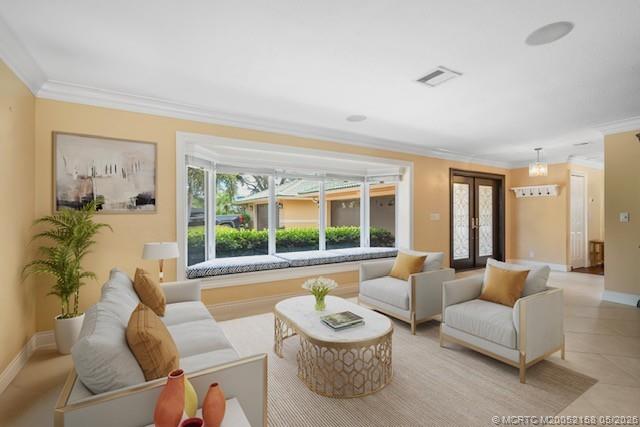 2164 Southeast St Lucie Boulevard Stuart, FL 34996 - Photo 8 of 60 Spacious living area with large picture window. Virtual staging