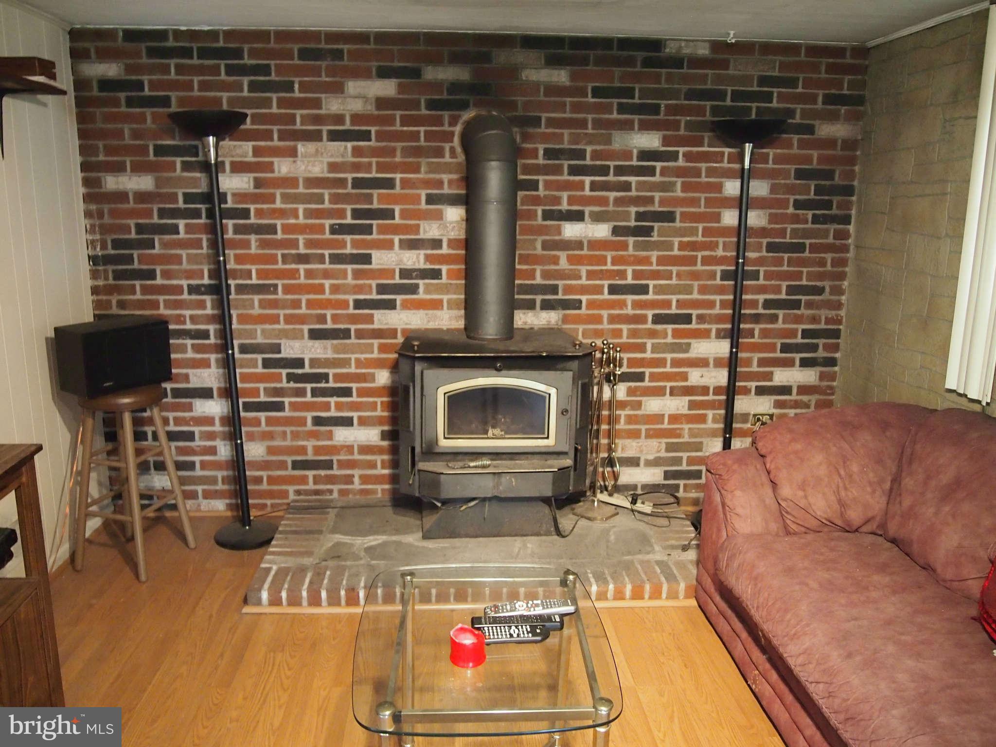 319 Holly Manor Road Baltimore, MD 21228 - Photo 15 of 17 a living room with furniture and a fireplace