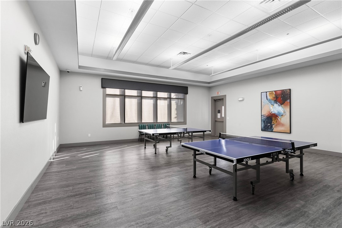 181 Short Ruff Way Las Vegas, NV 89148 - Photo 26 of 43 Recreation room featuring a raised ceiling