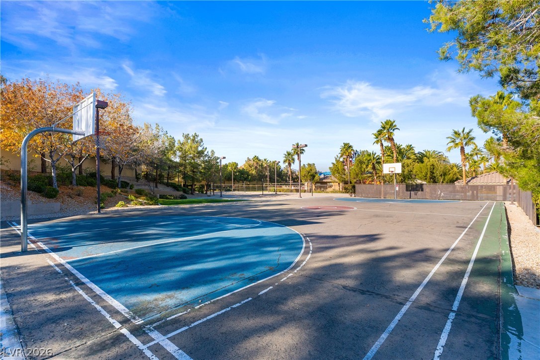 181 Short Ruff Way Las Vegas, NV 89148 - Photo 36 of 43 View of sport court featuring community basketball court