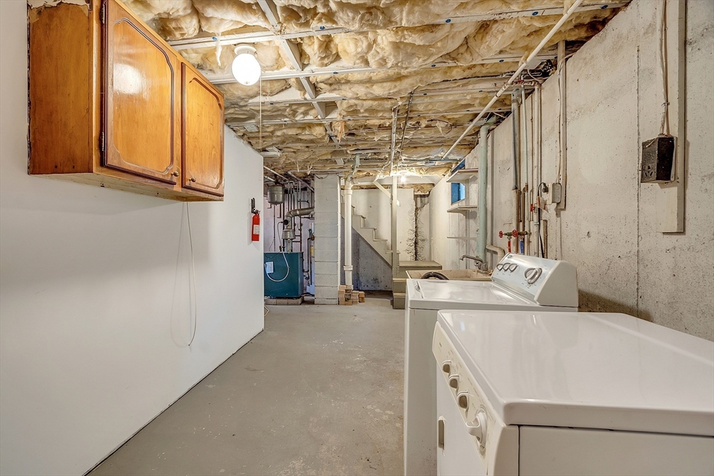 36 Mill Street Maynard, MA 01754 - Photo 30 of 42 a view of a storage & utility room with a sink