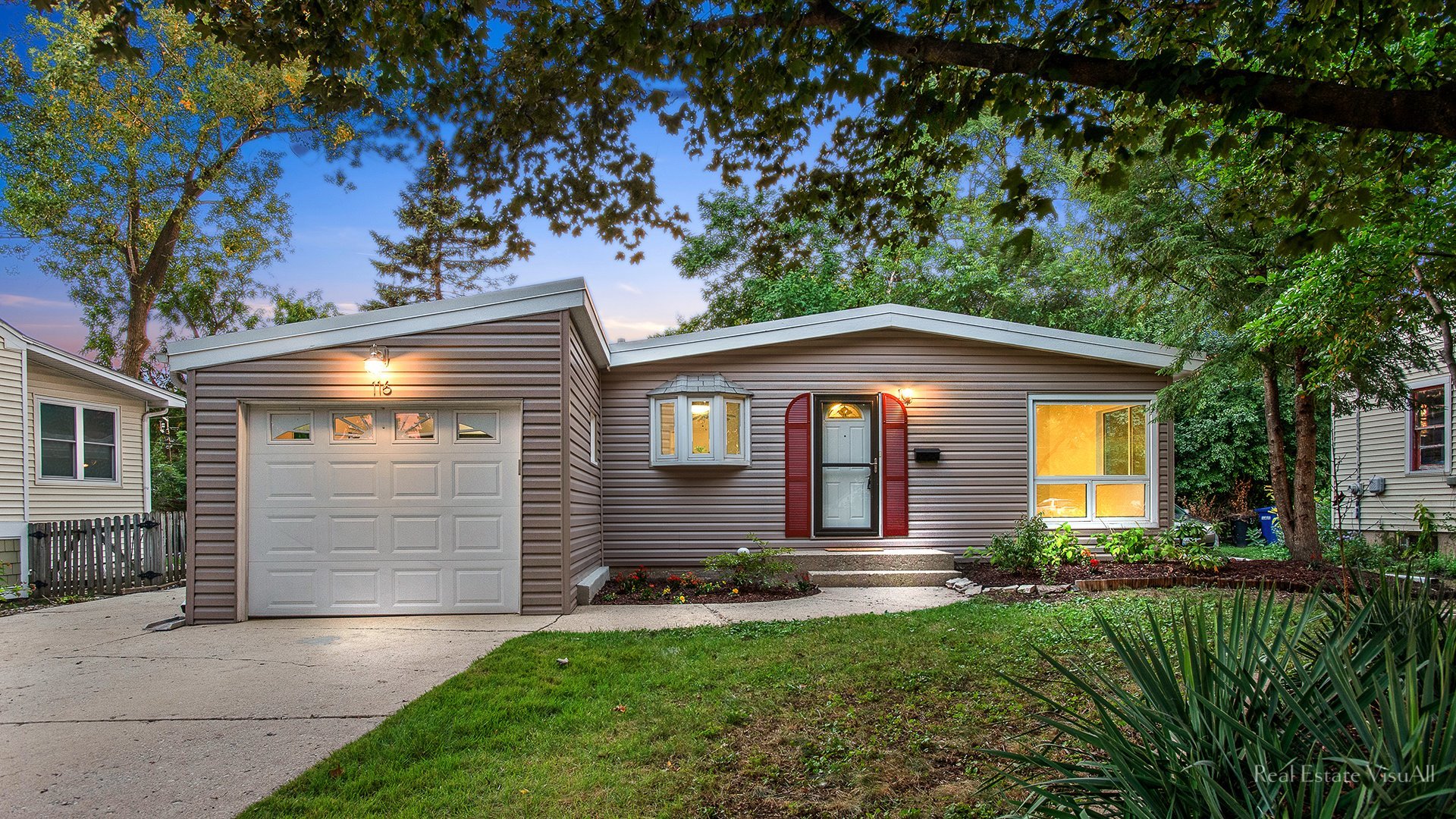 116 South Prospect Street Wheaton, IL 60187 - Photo 2 of 2 a front view of a house with a yard