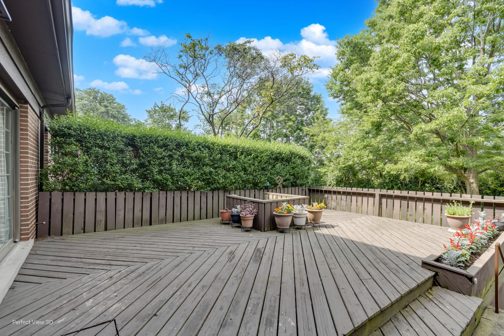 1020 Deerfield Road Highland Park, IL 60035 - Photo 19 of 29 a view of balcony with deck patio and outdoor kitchen