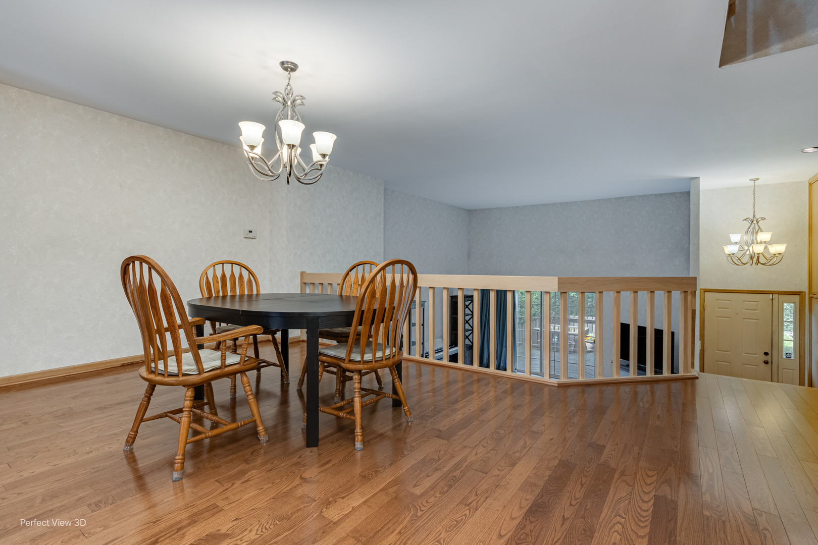 1020 Deerfield Road Highland Park, IL 60035 - Photo 4 of 29 a view of a dining room with furniture wooden floor and chandelier