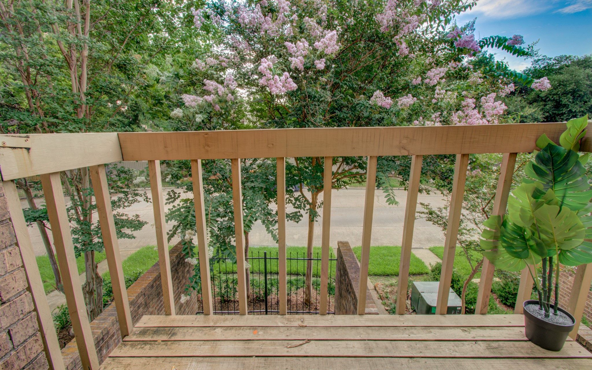 12697 Briar Patch Drive, Unit 2 Houston, TX 77077 - Photo 23 of 24 swimming pool view from a balcony