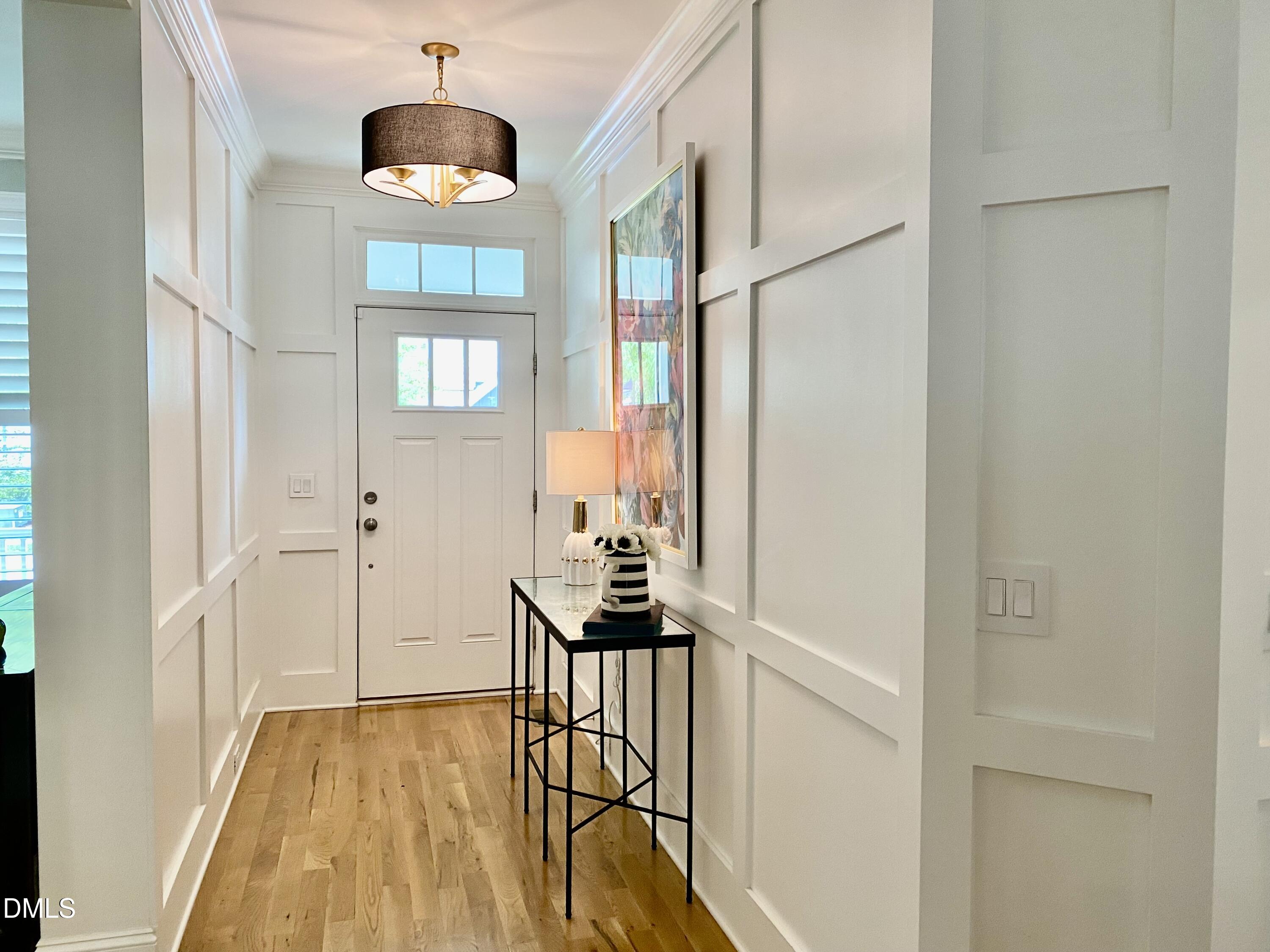 11821 Friendship Oak Trail Raleigh, NC 27613 - Photo 7 of 49 Entryway with paneling