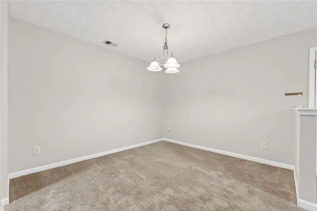 a view interior of the house and chandelier