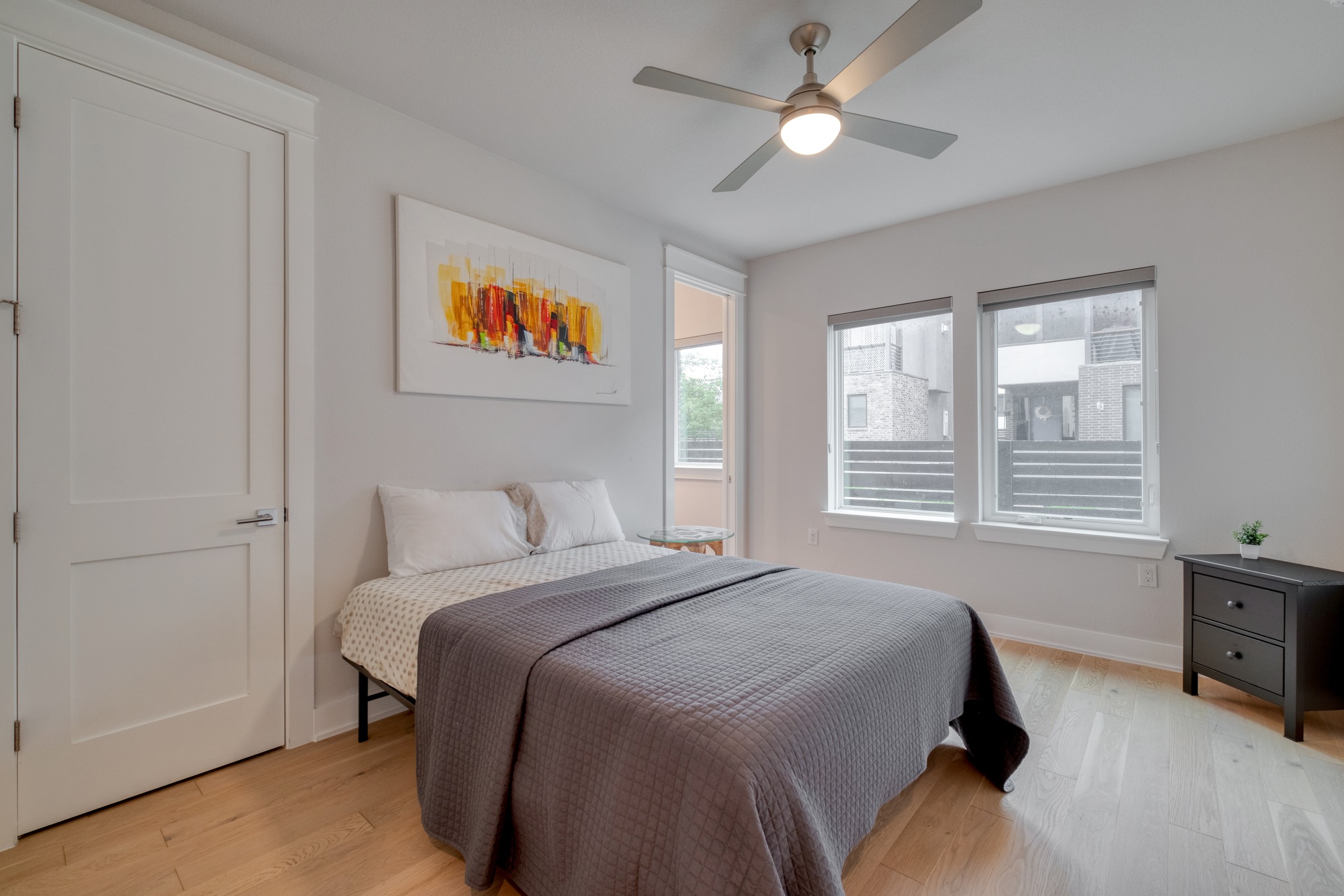 5002 Pecan Springs Road, Unit 7 Austin, TX 78723 - Photo 6 of 34 This ground-floor guest room is tucked away from the main living areas, making it an ideal spot for visitors or a quiet home office