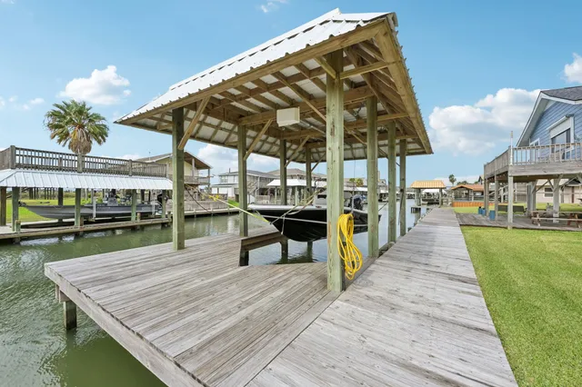 a park view with a table and chairs