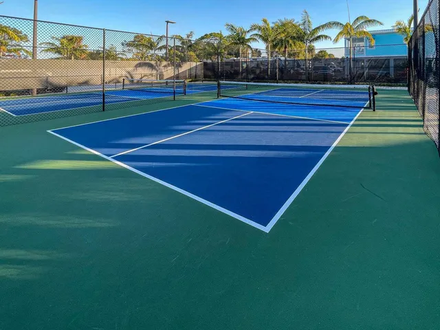 a view of tennis court