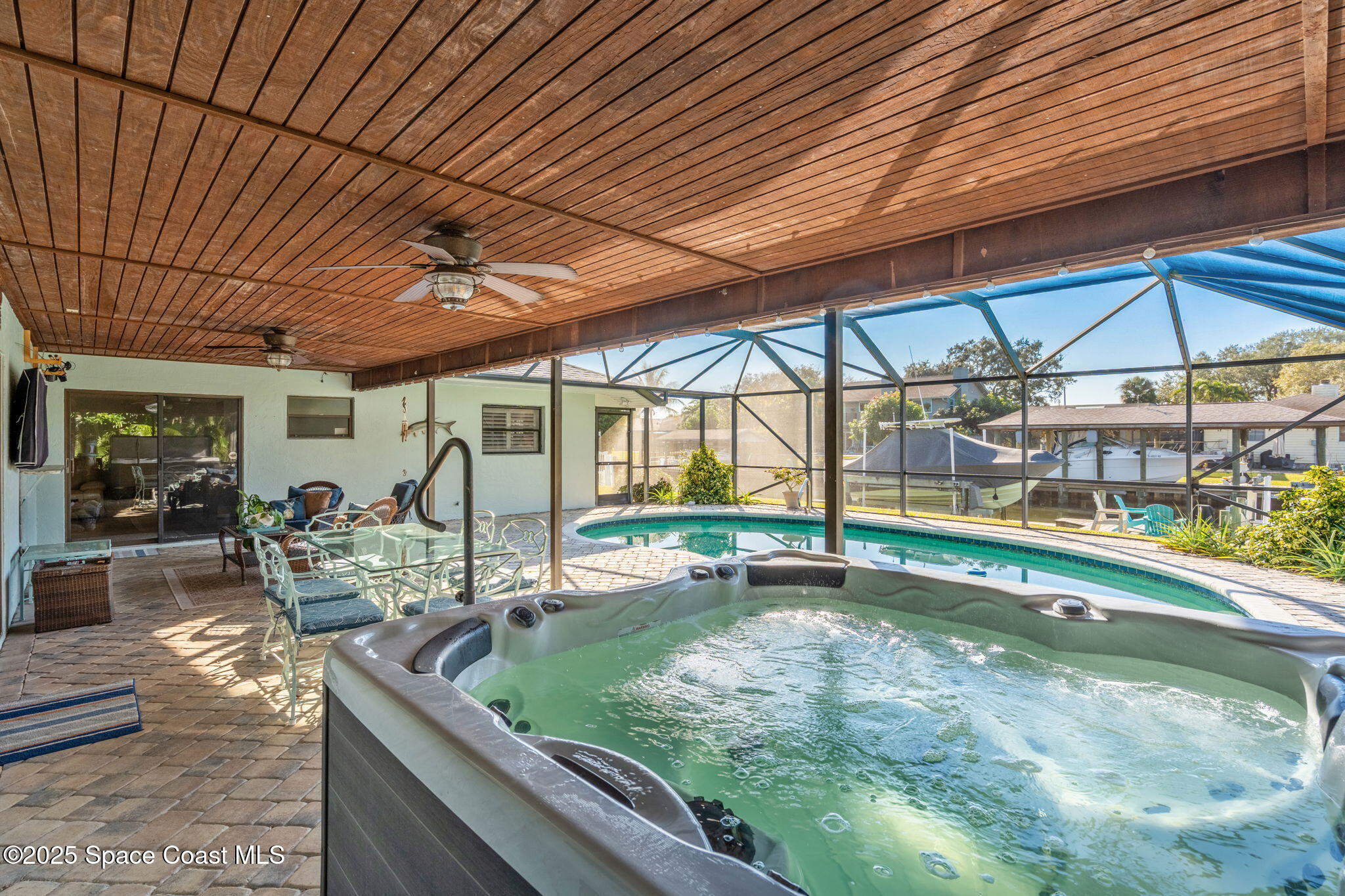 615 Mark And Randy Drive Satellite Beach, FL 32937 - Photo 32 of 40 a room with lots of trees