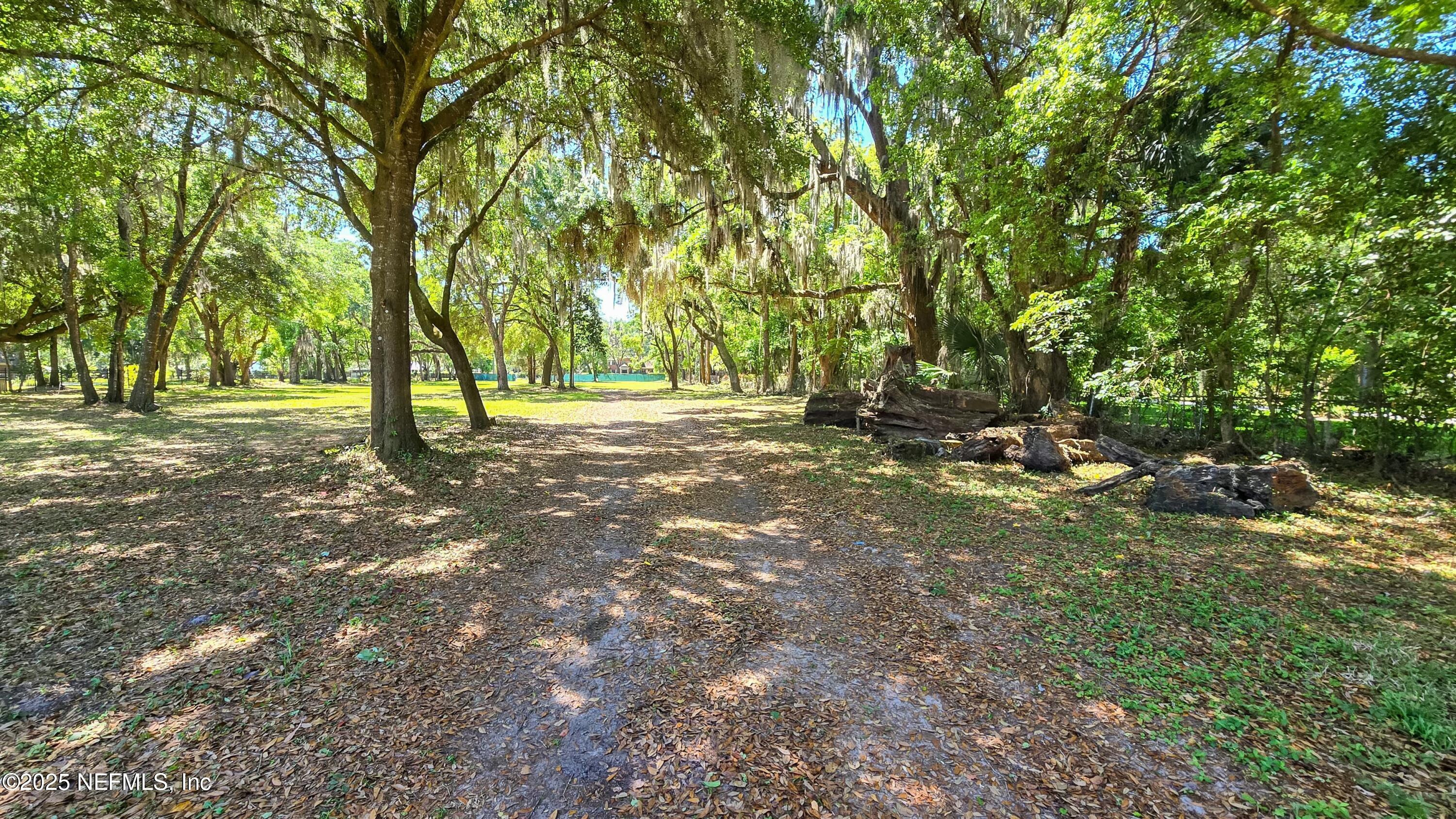 12638 Mandarin Road Jacksonville, FL 32223 - Photo 17 of 33 a backyard of a house with lots of green space