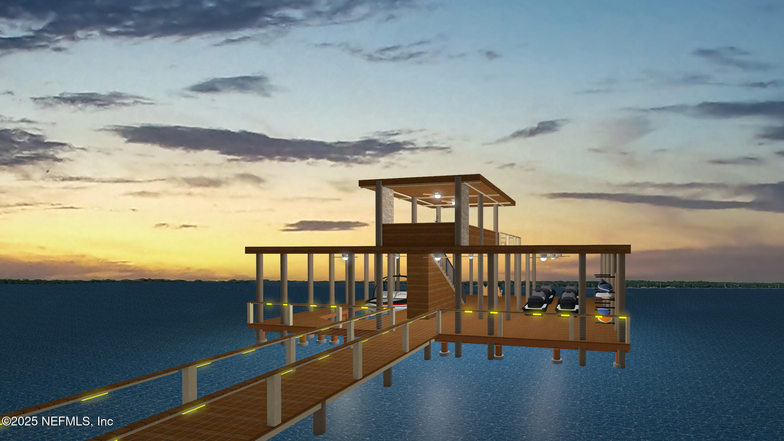 12638 Mandarin Road Jacksonville, FL 32223 - Photo 26 of 33 Dock at Night - 02