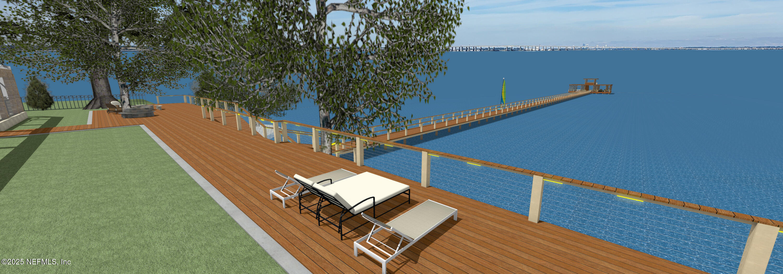 12638 Mandarin Road Jacksonville, FL 32223 - Photo 28 of 33 Deck Rendering