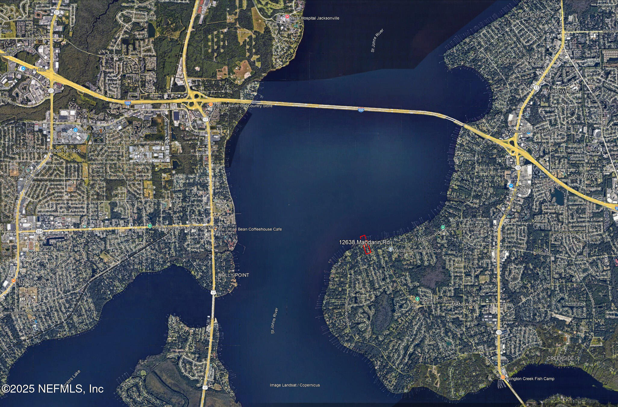 12638 Mandarin Road Jacksonville, FL 32223 - Photo 33 of 33 Mandarin Property - Google Earth - 03