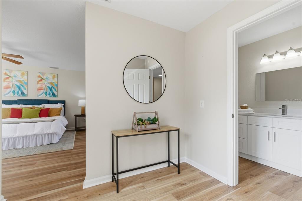 916 River Rapids Avenue Brandon, FL 33511 - Photo 32 of 61 a bathroom with a sink and a mirror