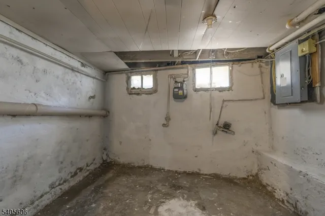 a view of storage and utility room