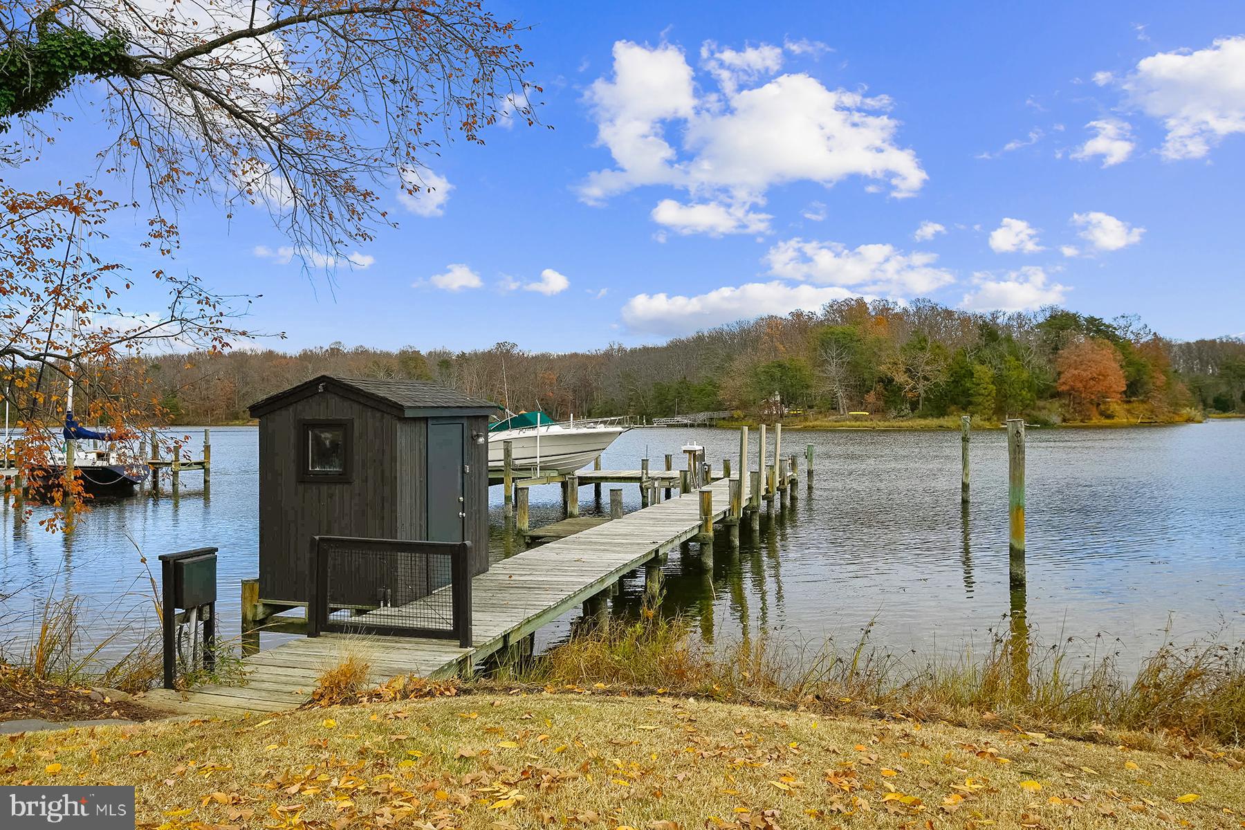3333 Harness Creek Road Annapolis, MD 21403 - Photo 3 of 75 Private, multi-slip pier has 8-10 ft water depth