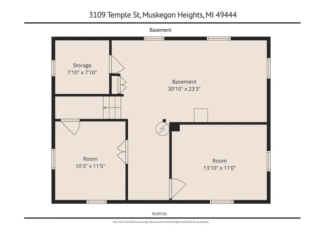 $124,900 | 3109 Temple Street, Muskegon, MI 49444