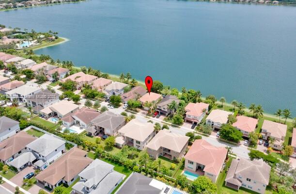 17794 Southwest 47th Street Miramar, FL 33029 - Photo 35 of 39 an aerial view of a house with a yard and garden