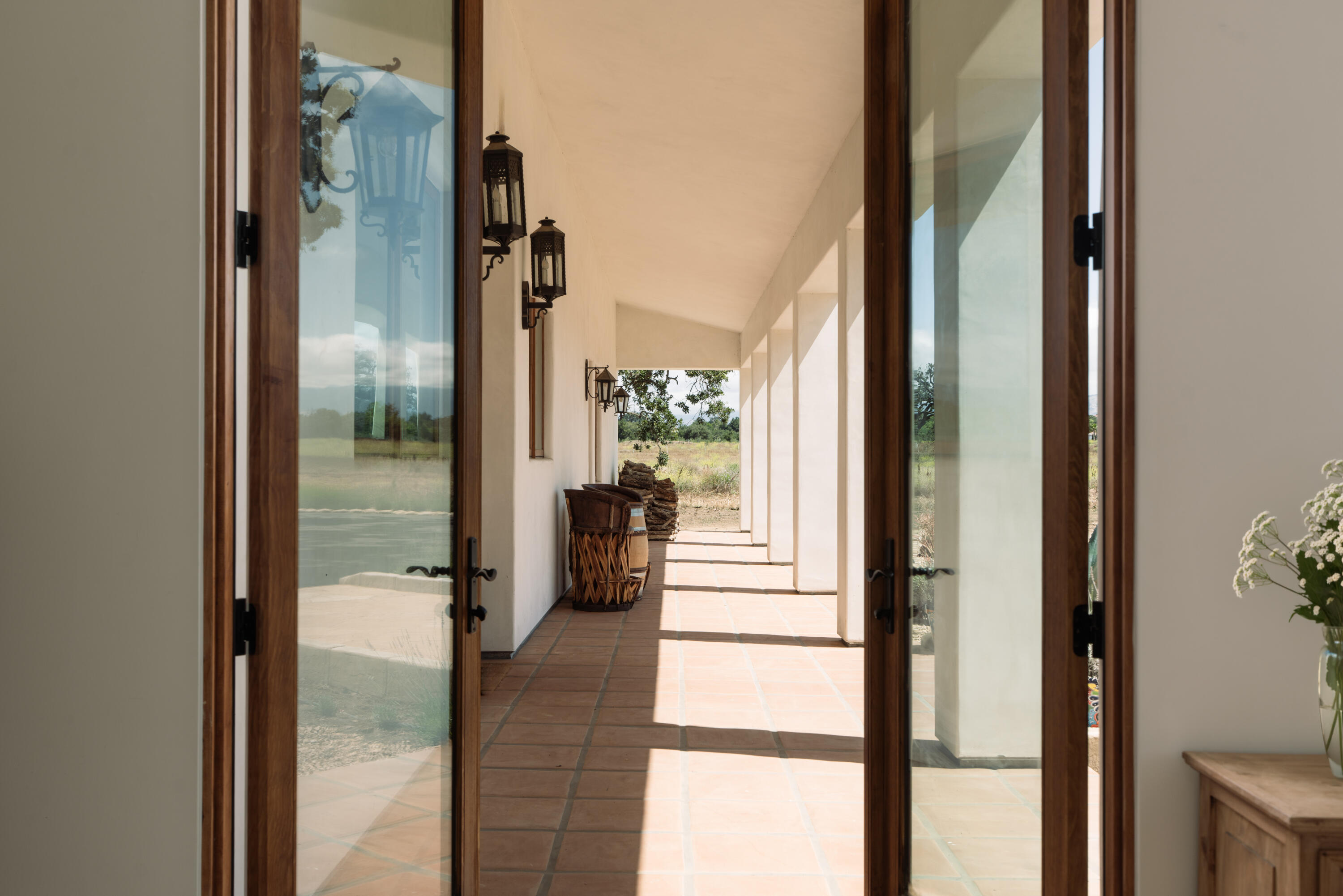 175 White Oak Road Santa Ynez, CA 93460 - Photo 25 of 44 Bedroom 1 French Doors