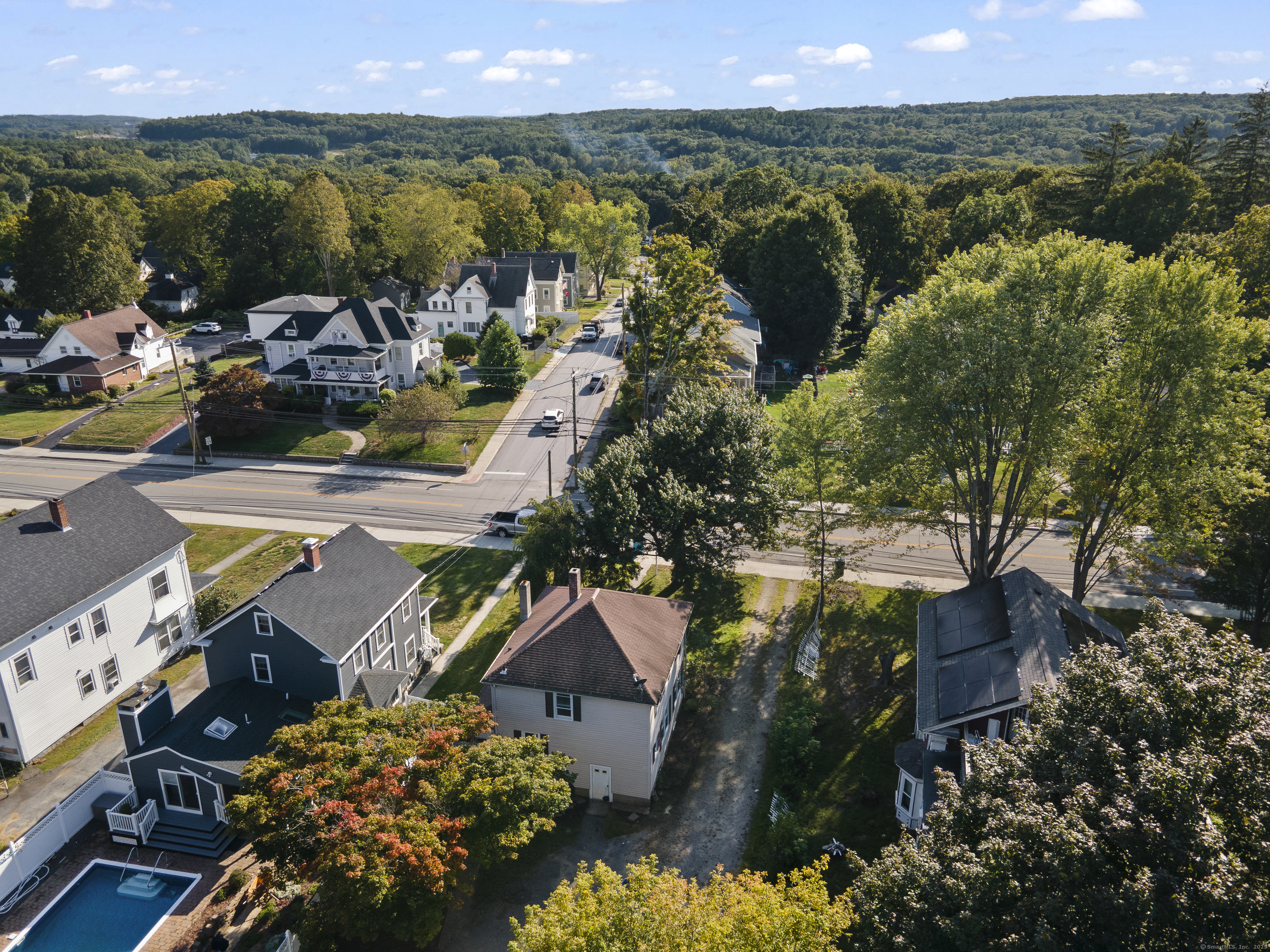 132 Grove Street Putnam, CT 06260 - Photo 5 of 36 an aerial view of multiple house