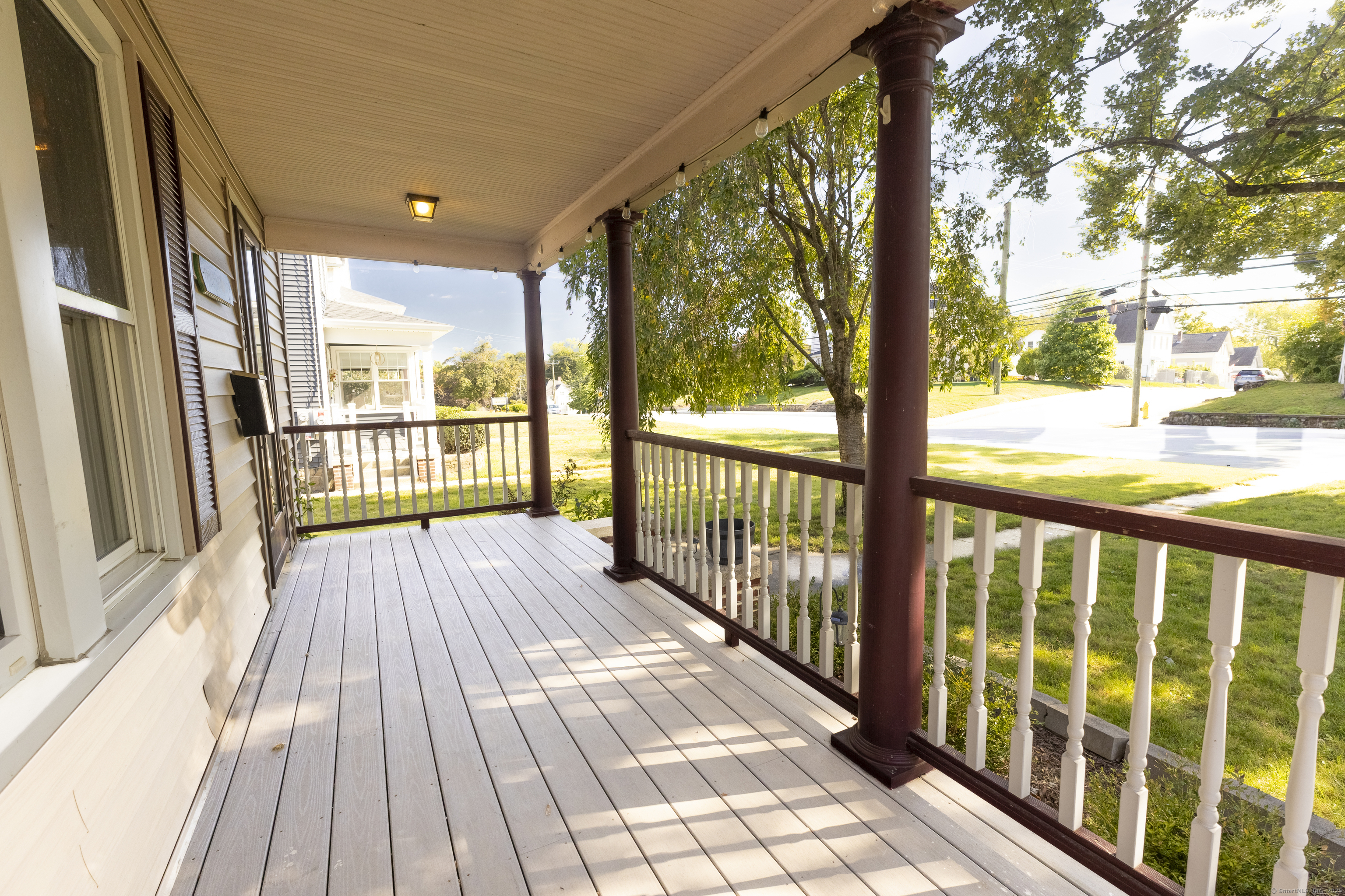 132 Grove Street Putnam, CT 06260 - Photo 7 of 36 a view of a large trees with wooden stairs