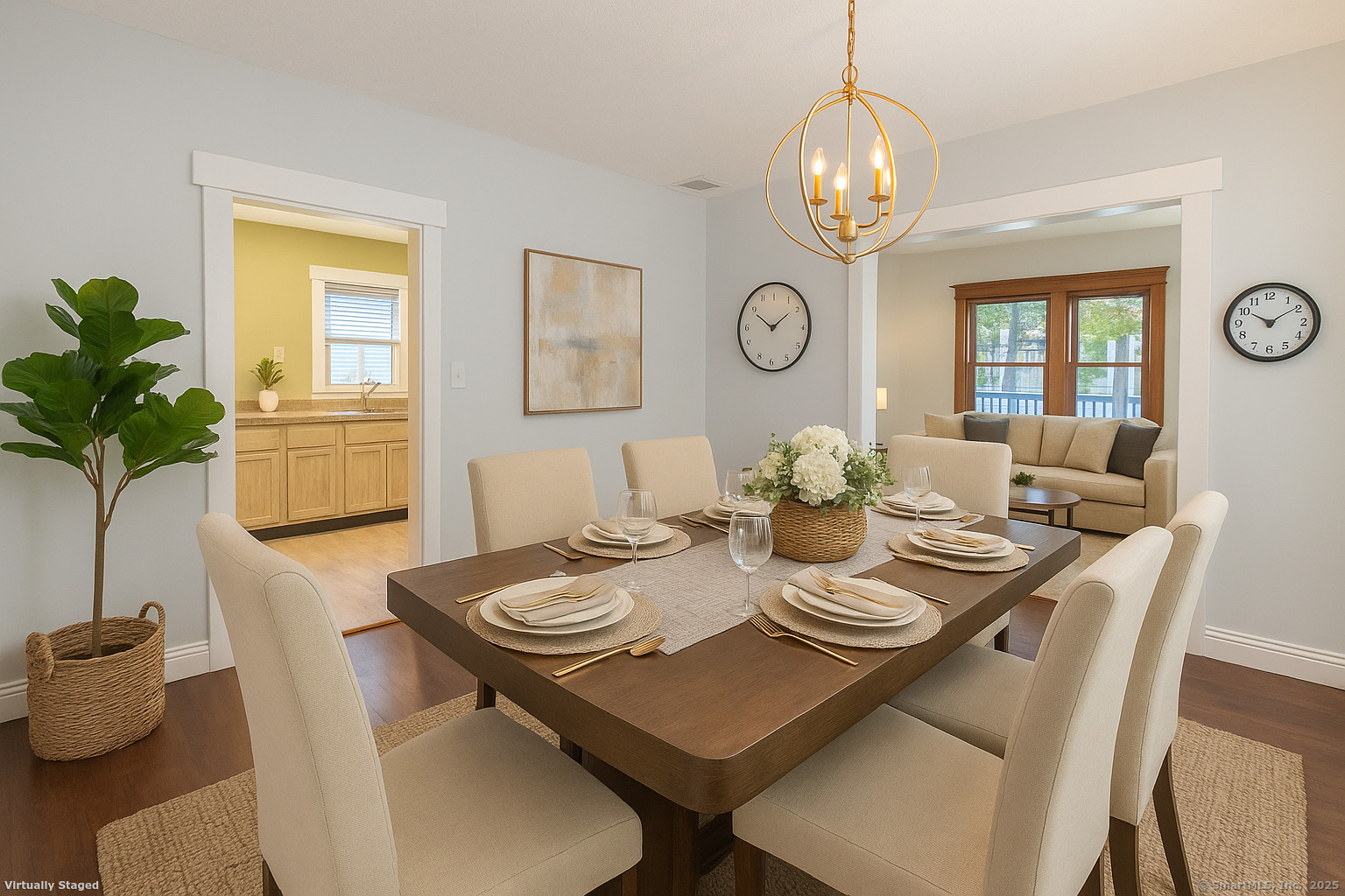 132 Grove Street Putnam, CT 06260 - Photo 10 of 36 a view of a dining room with furniture window and wooden floor