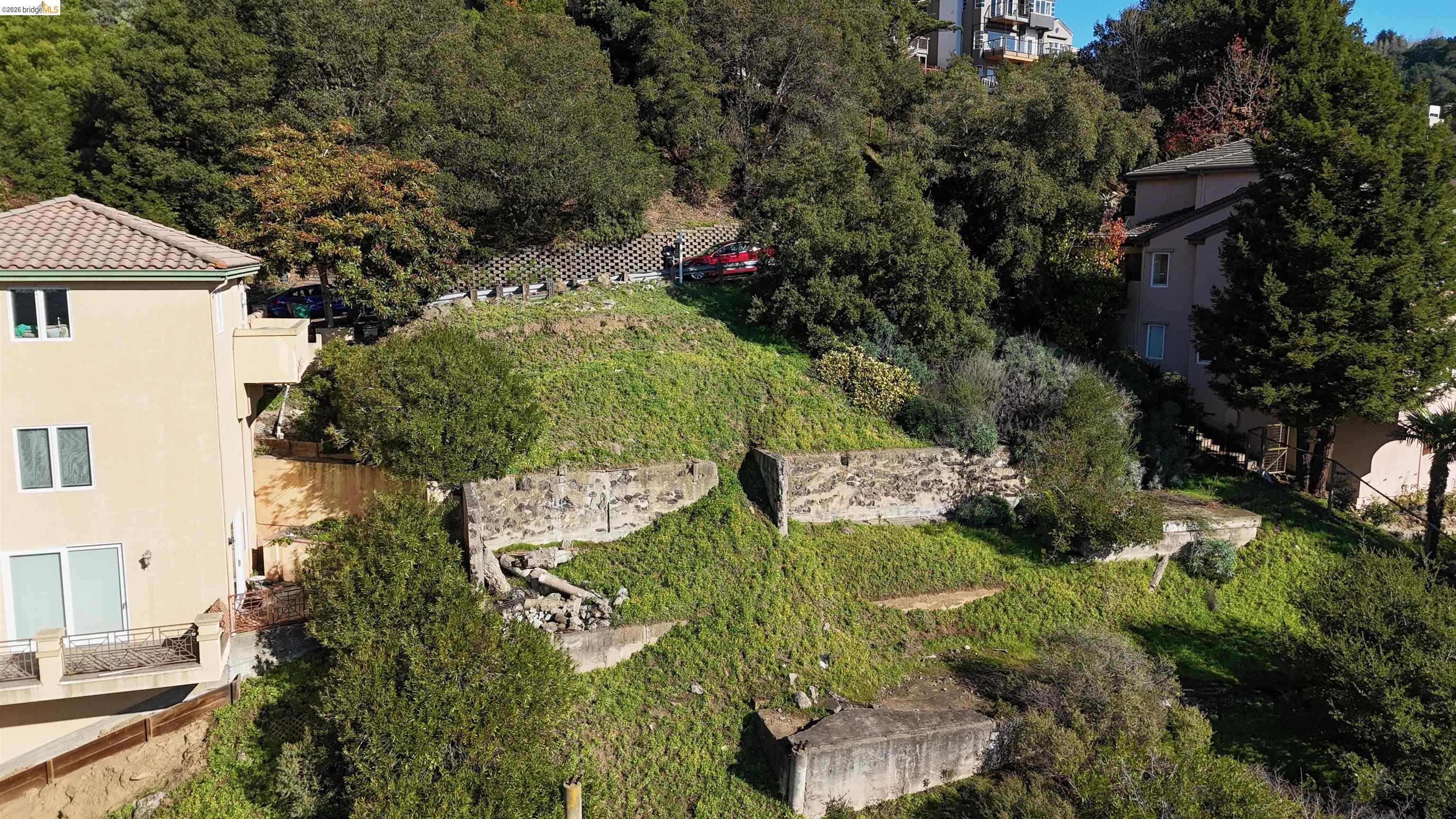 142 Gravatt Drive Berkeley, CA 94705 - Photo 22 of 25 an aerial view of residential house with outdoor space and trees all around