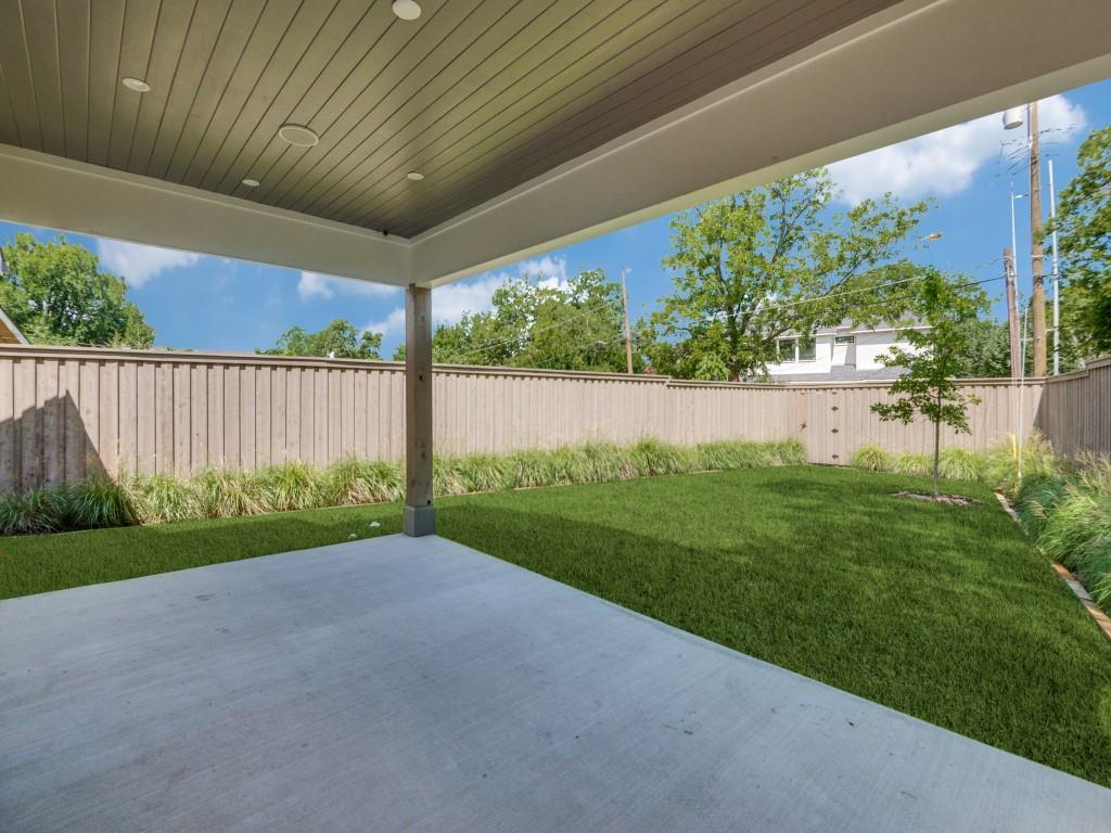 3911 Hawick Lane Dallas, TX 75220 - Photo 21 of 23 a view of backyard with green space