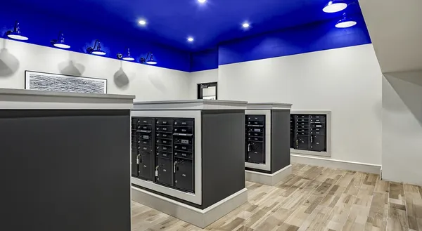 a view of a refrigerator in the kitchen