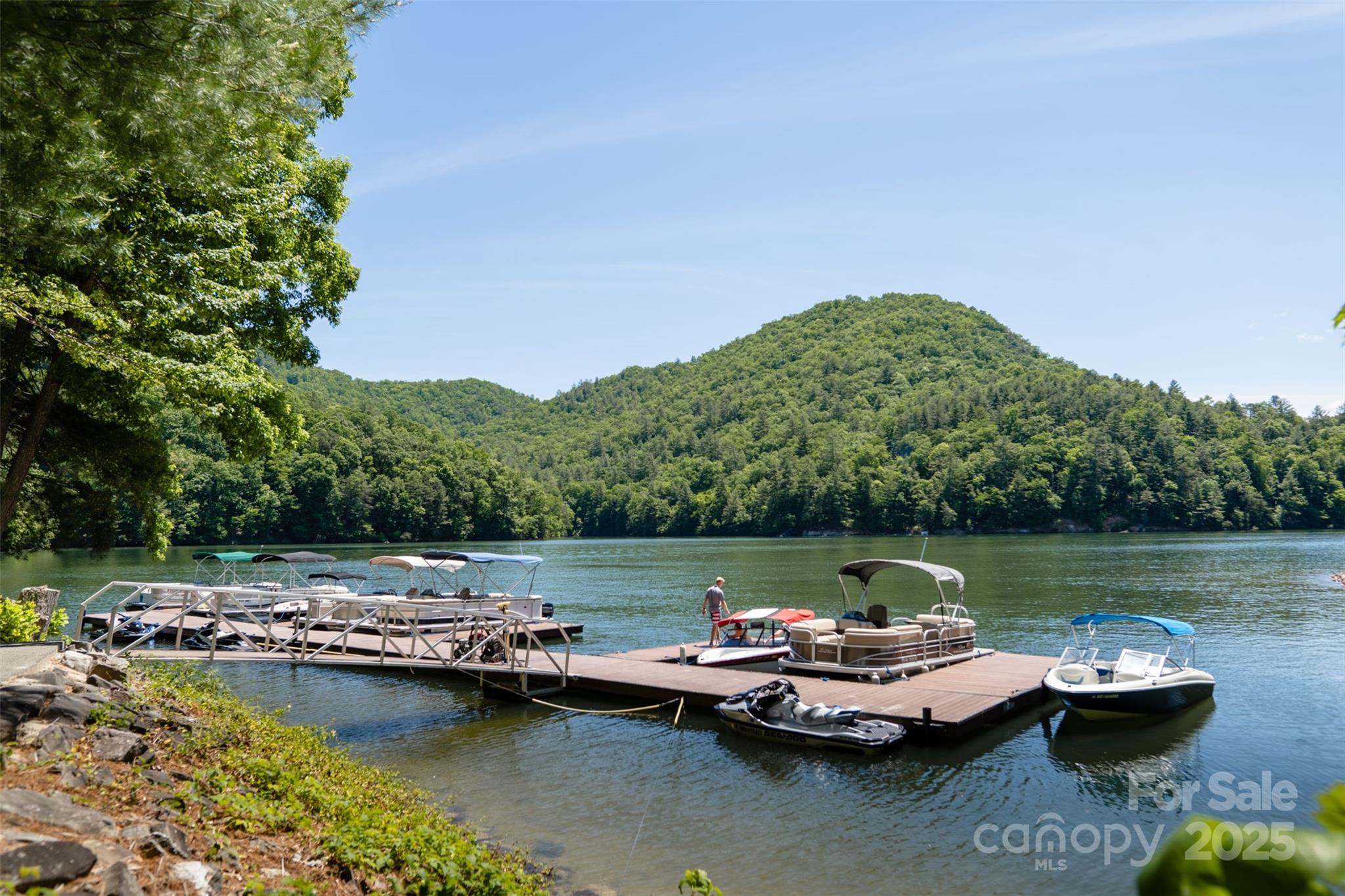 0 Dodgen Ridge Road Tuckasegee, NC 28783 - Photo 15 of 18 a view of a lake with water view