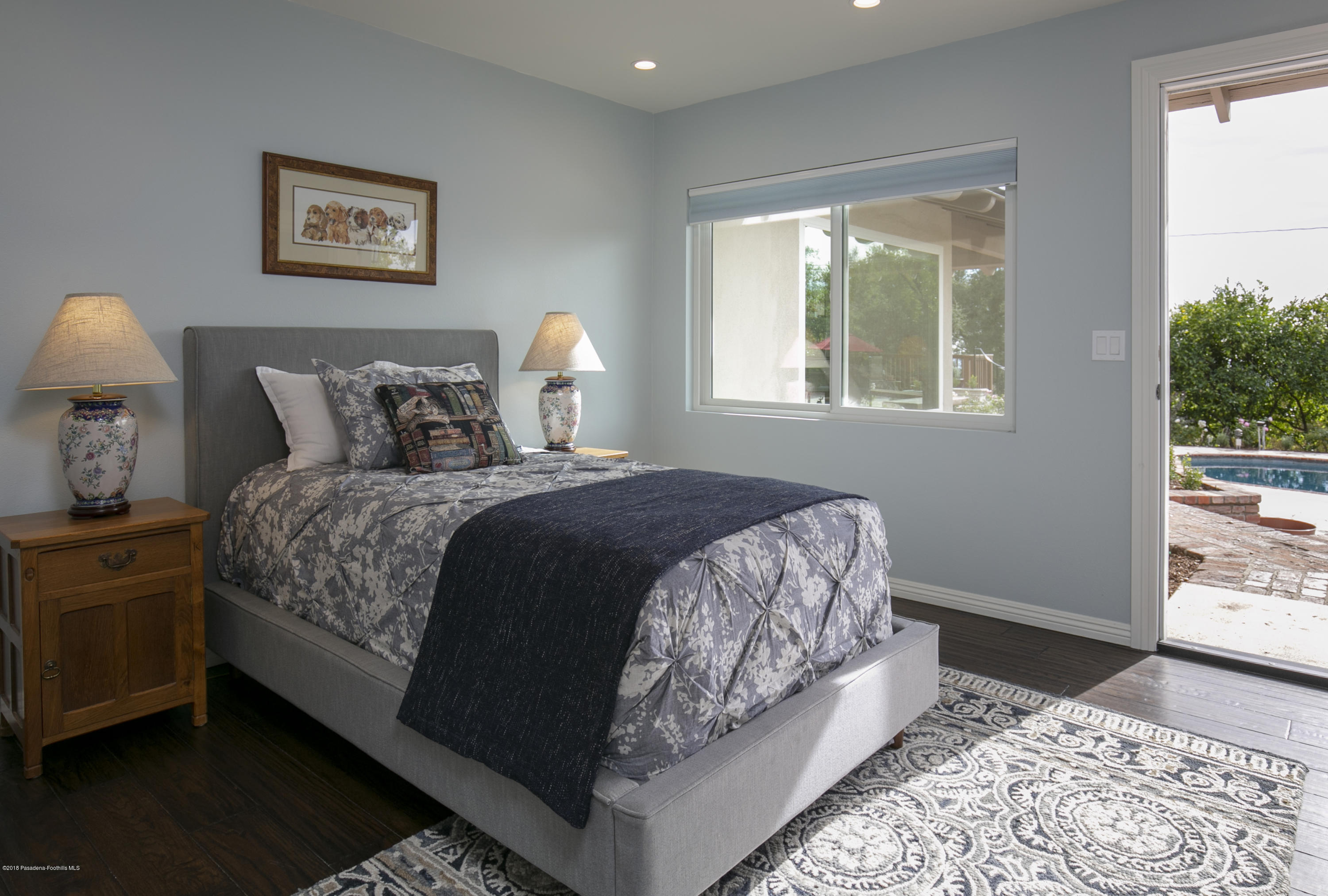 2031 Windover Road Pasadena, CA 91107 - Photo 18 of 56 a bedroom with bed and a window