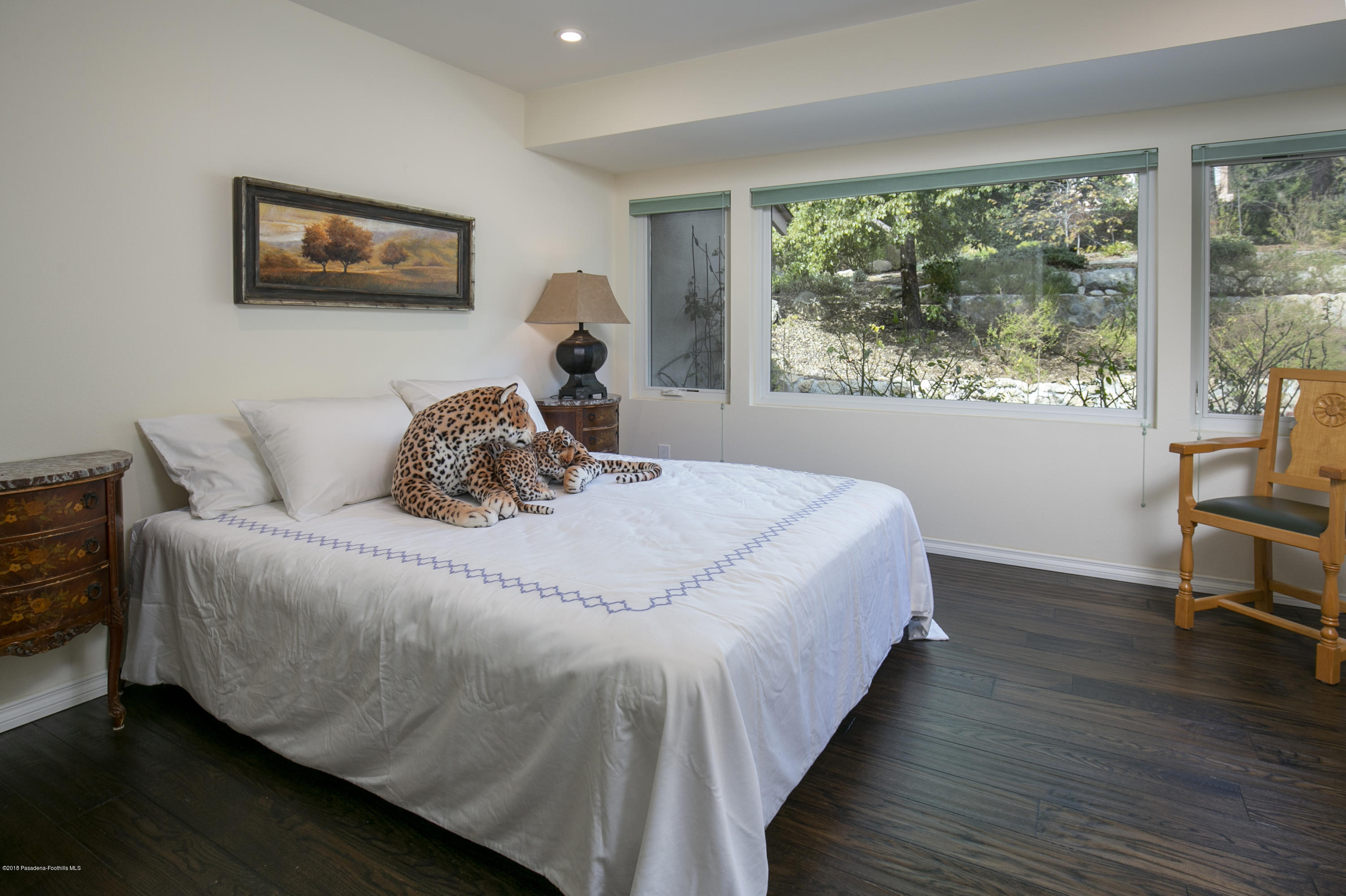 2031 Windover Road Pasadena, CA 91107 - Photo 19 of 56 a bedroom with bed and a large window