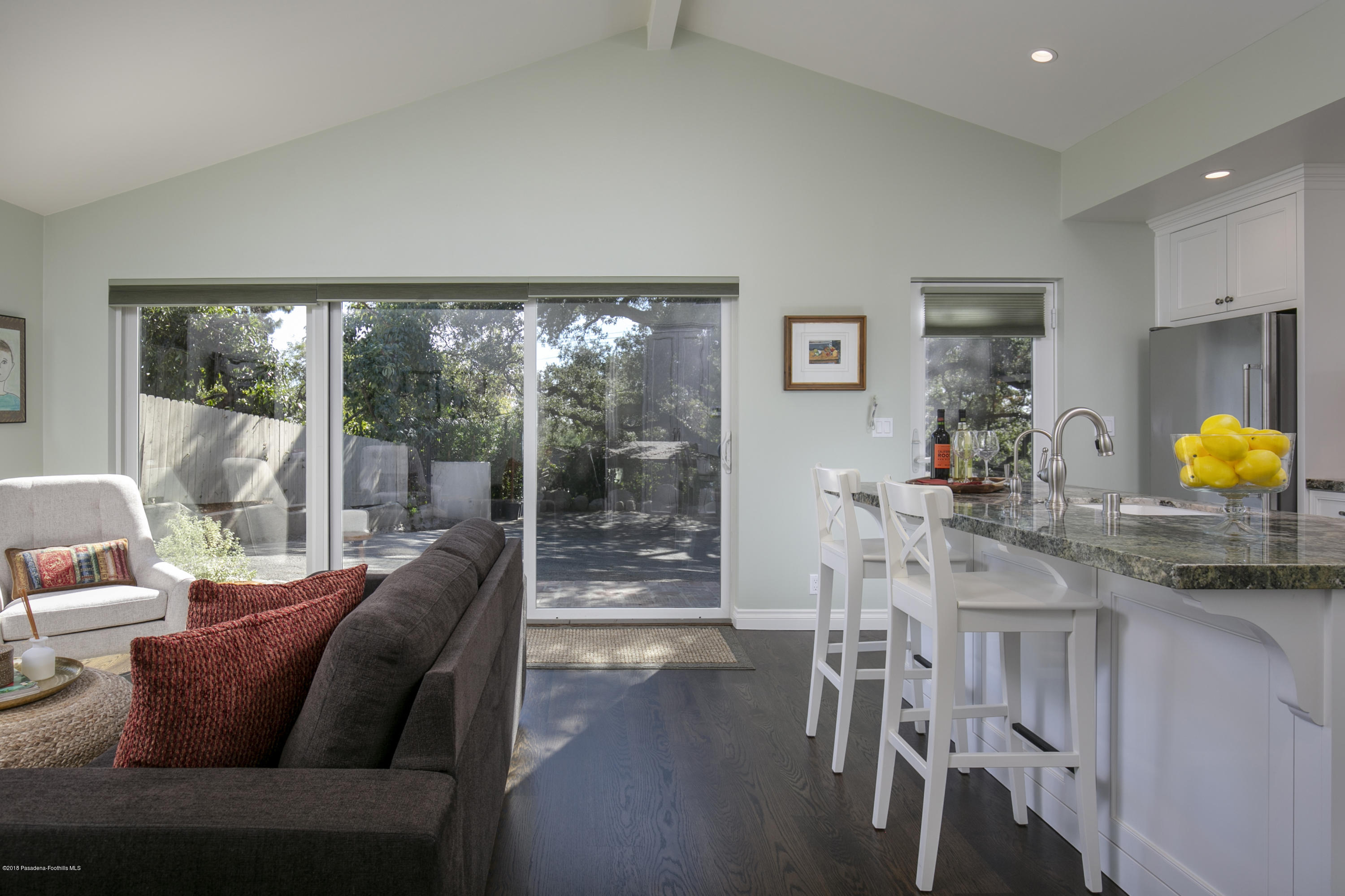 2031 Windover Road Pasadena, CA 91107 - Photo 28 of 56 a living room with furniture and a wooden floor