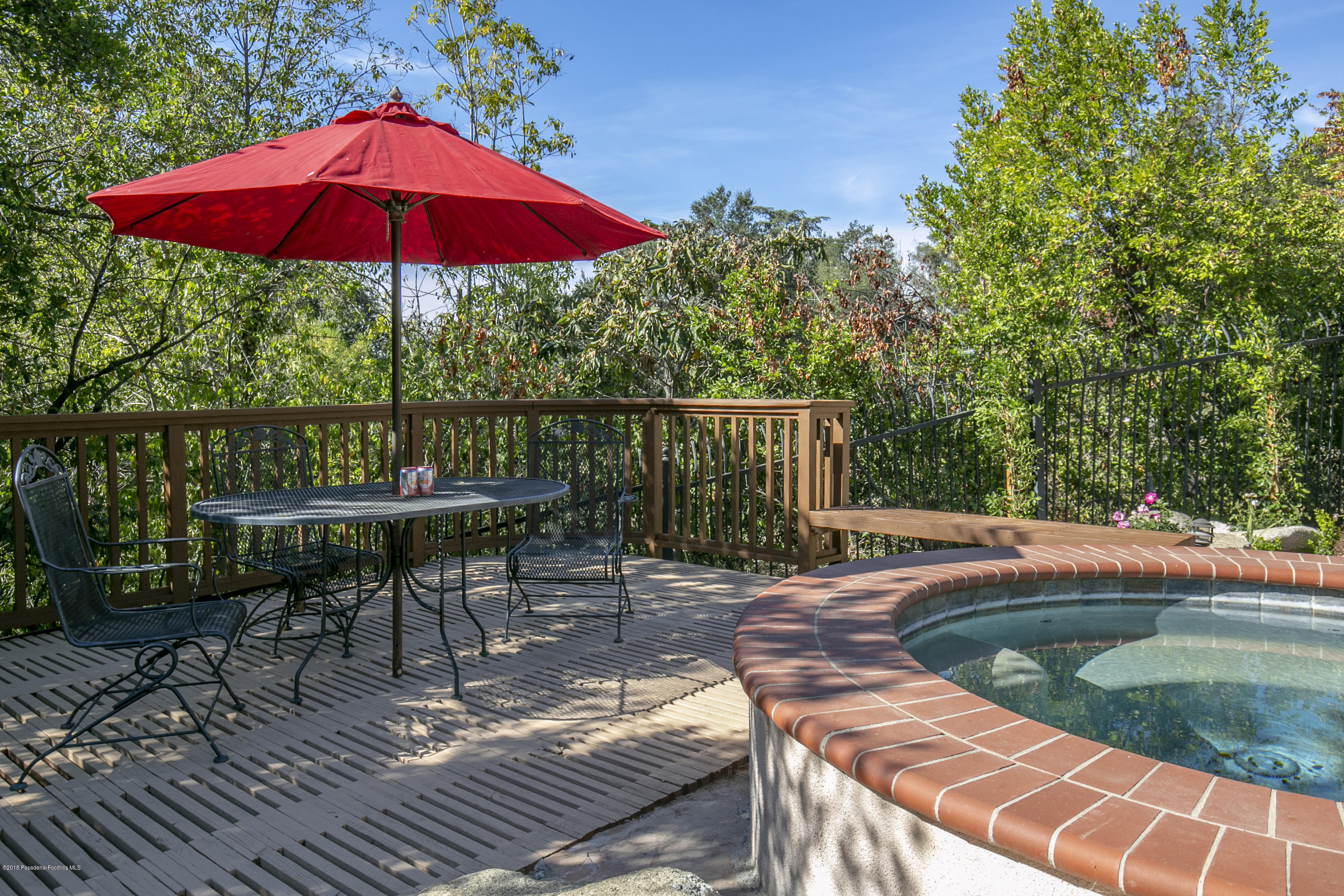 2031 Windover Road Pasadena, CA 91107 - Photo 36 of 56 a view of backyard with seating space and trees