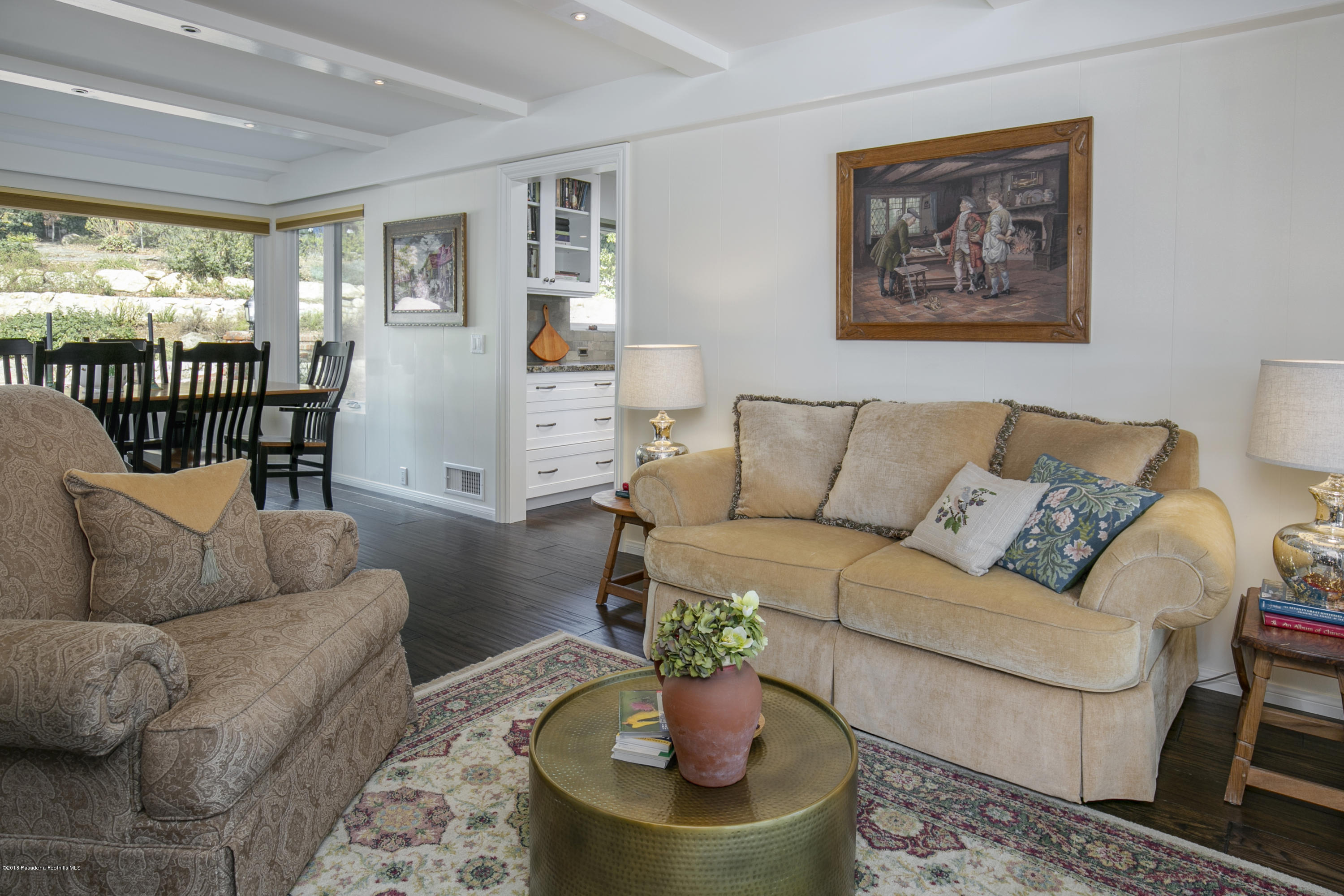 2031 Windover Road Pasadena, CA 91107 - Photo 7 of 56 a living room with furniture or couch and a potted plant