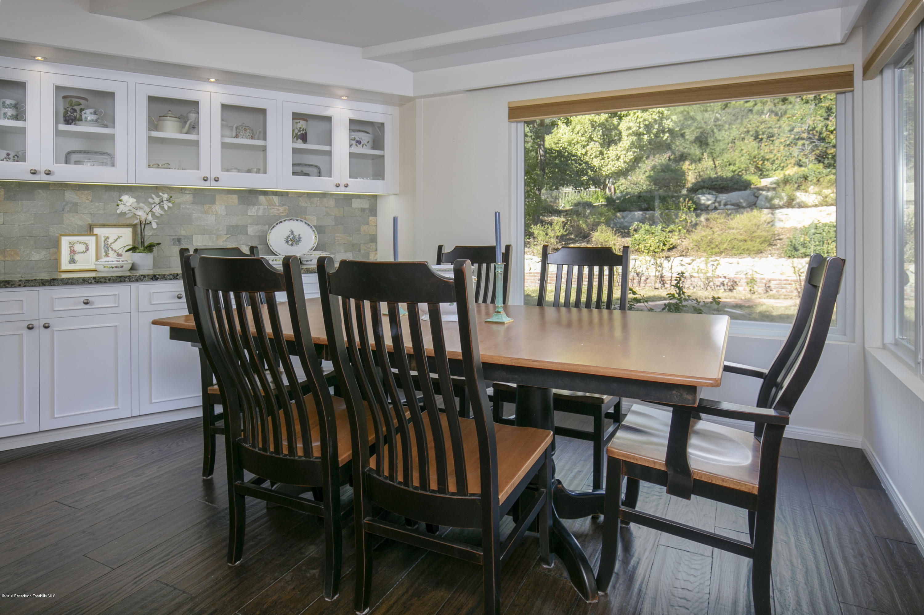 2031 Windover Road Pasadena, CA 91107 - Photo 8 of 56 a view of a dining room with furniture window and wooden floor