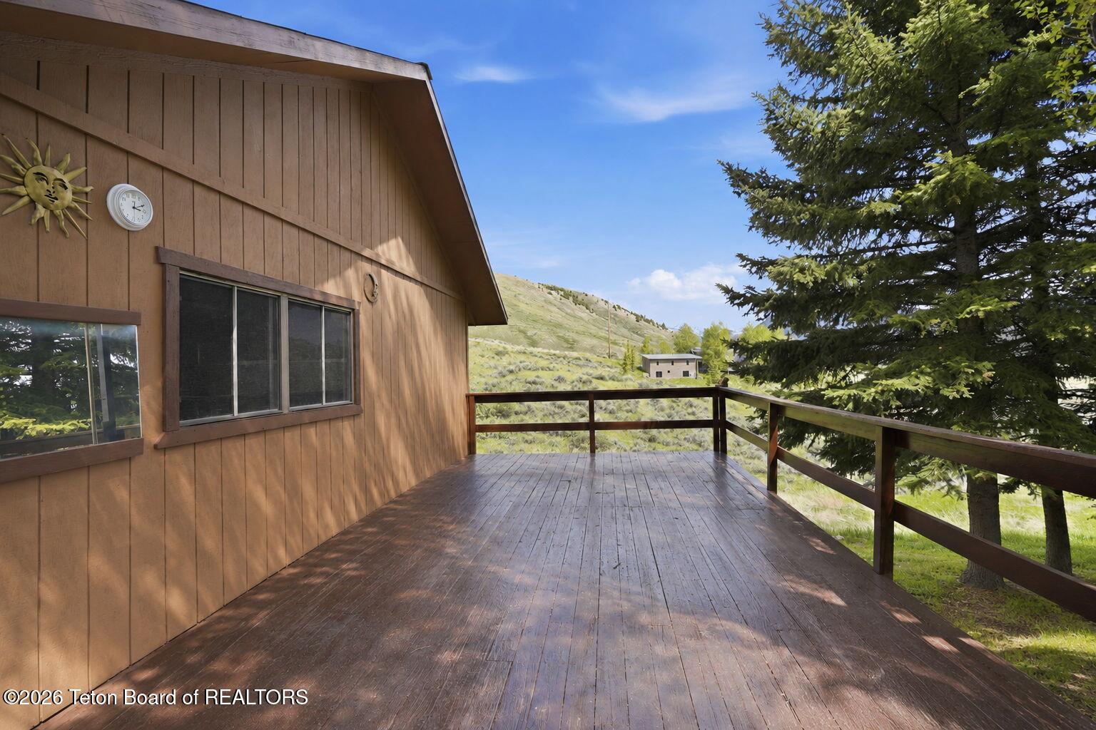 270 North Bar Y Road Jackson, WY 83001 - Photo 28 of 40 Large Porch Area