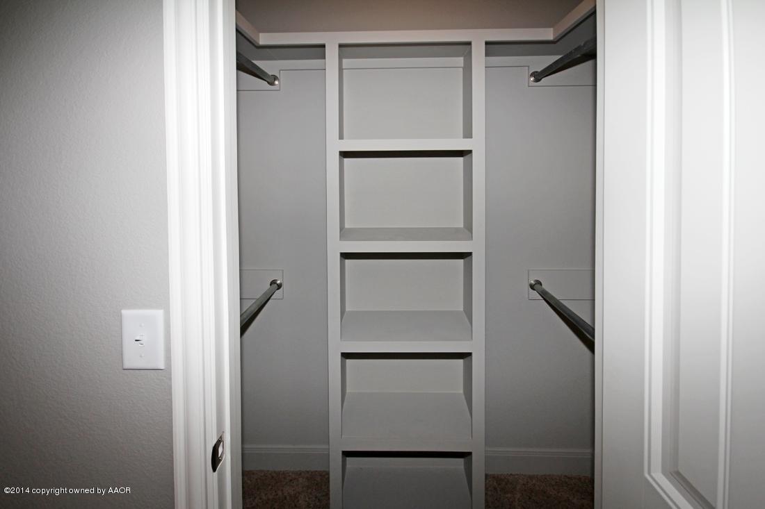 15313 South Dowell Road Amarillo, TX 79119 - Photo 35 of 47 4th Bedroom Closet