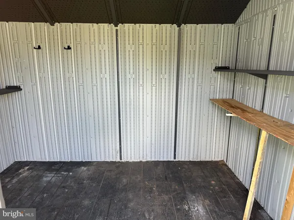 a view of wooden floor