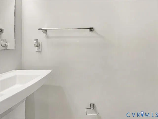 a view of hallway with stairs