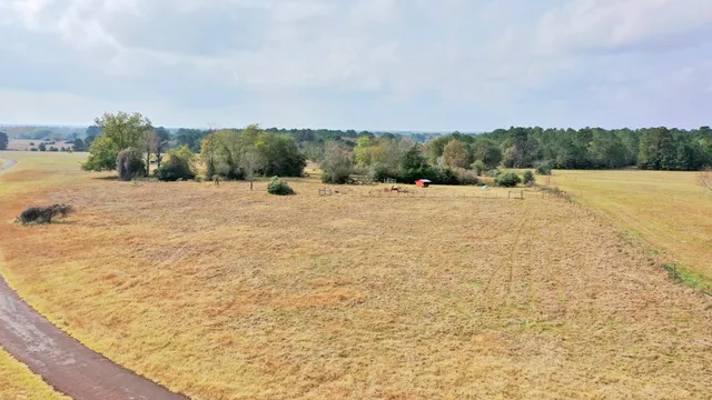 a view of an outdoor space and trees