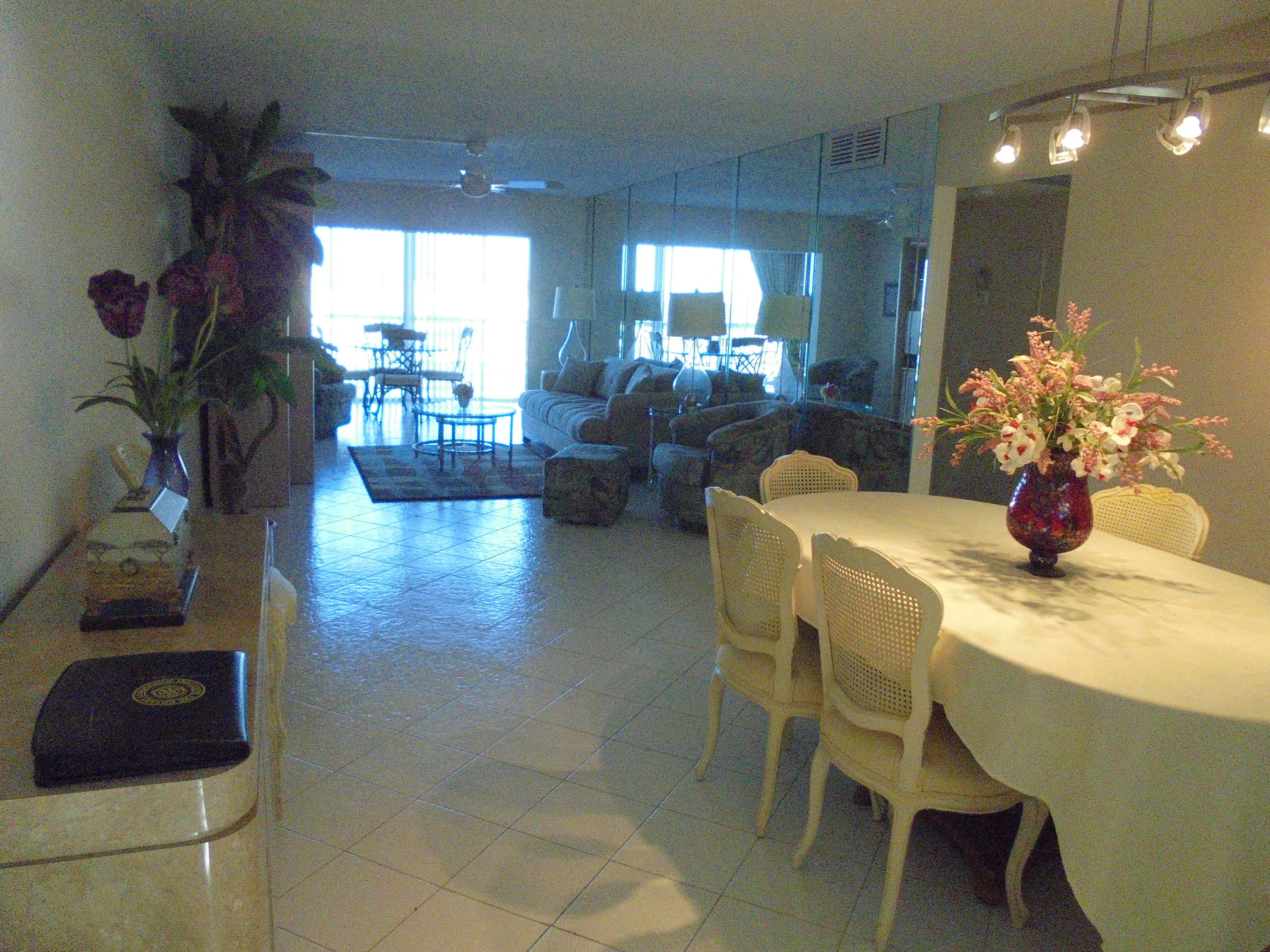 4037 Exeter C Boca Raton, FL 33434 - Photo 6 of 15 a dining room with furniture and wooden floor