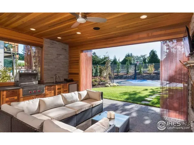 a view of an ocean and beach