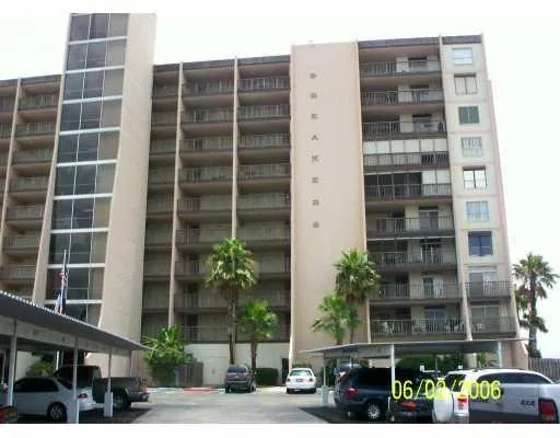 a front view of a building