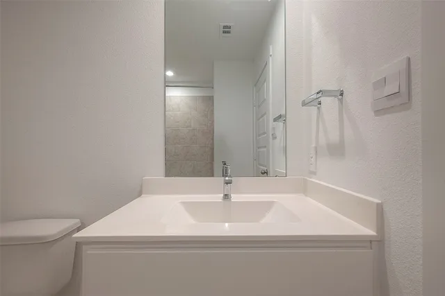 a bathroom with a sink